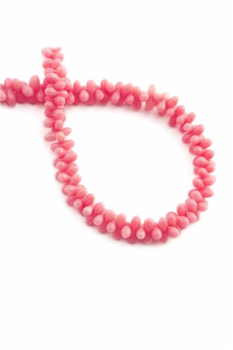 Mercan Taşı Pembe 9x3mm Doğal Taş Dizi