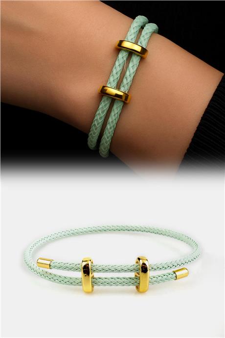 Mıknatıslı Açık Yeşil Bileklik