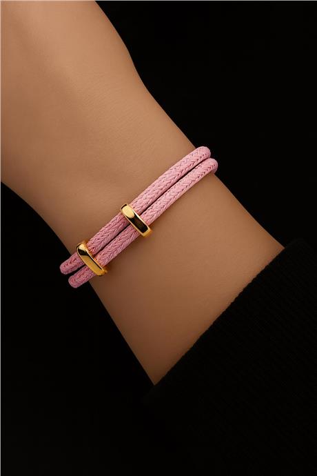 Mıknatıslı Pembe Bileklik