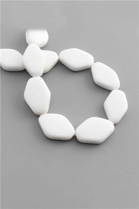 Onyx Natural Stone Amorphous Cut 18x27mm String Of Beads