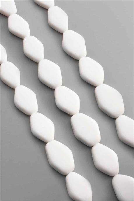 Onyx Natural Stone Amorphous Cut 18x27mm String Of Beads