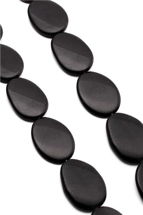 Onyx Natural Stone Oval Cut 30X40mm String Of Beads