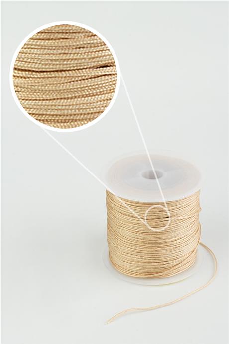 Paraşüt İp Açık Kahverengi 0.8mm AA [90 Metre]