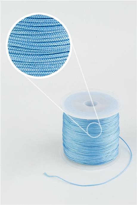 Paraşüt İp Açık Mavi 0.8mm AA [90 Metre]