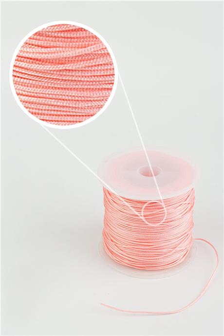 Paraşüt İp Açık Pembe 0.8mm AA [90 Metre]