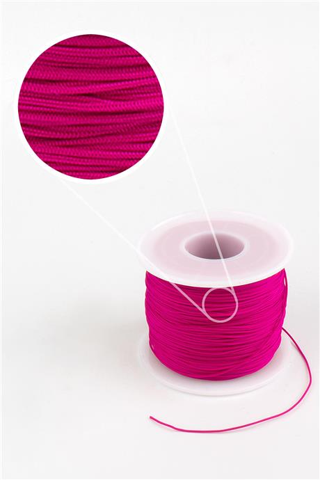 Paraşüt İp Fuşya 0.8mm AB [90 Metre]
