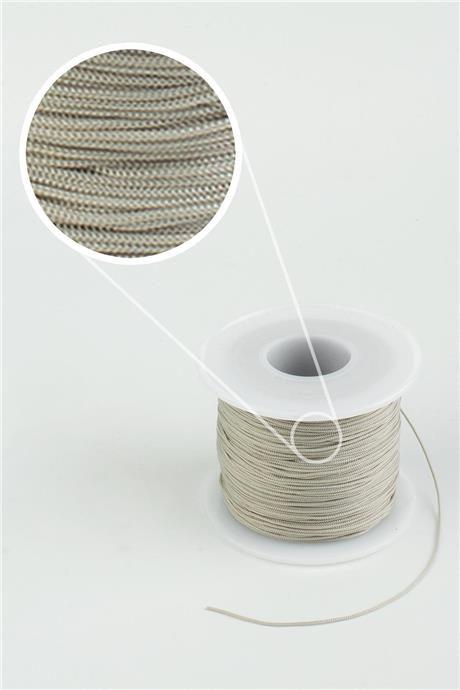 Paraşüt İp Gri 0.8mm AB [90 Metre]