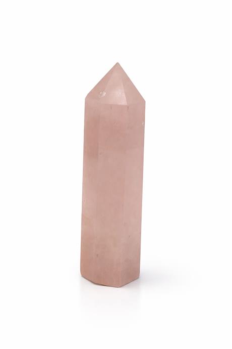 Pembe Kuvars Taşı Kazık Kesim Kütle