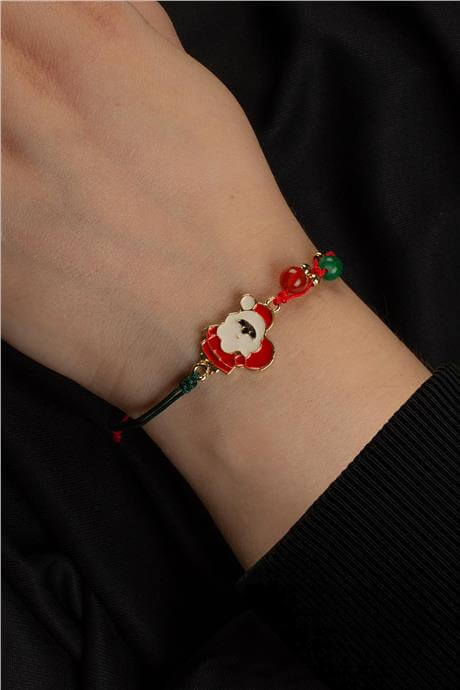 Karnelyan Akik Doğal Taş Küre Kesim Makrome Yılbaşı Bileklik