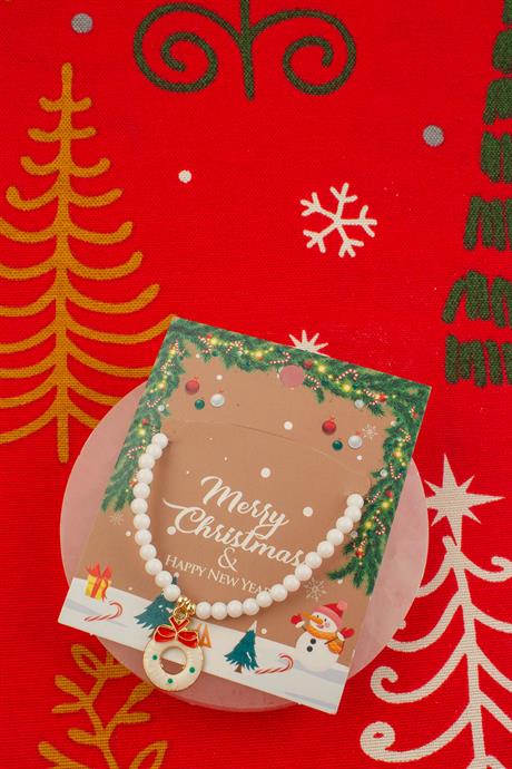 Sıkma Doğal Taş Küre Kesim Yılbaşı Bileklik