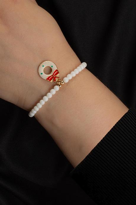 Sıkma Doğal Taş Küre Kesim Yılbaşı Bileklik