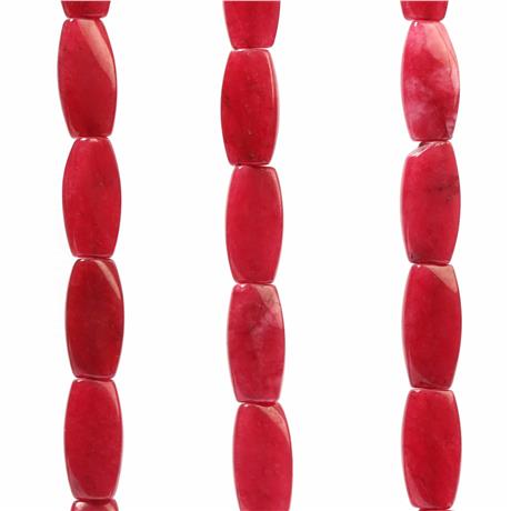 Sıkma Yakut 15x30mm Doğal Taş Dizi