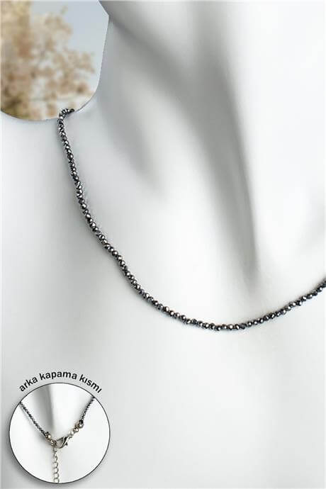 Titreşim Taşı Doğal Taş Faset Küre Kesim 2mm Kolye