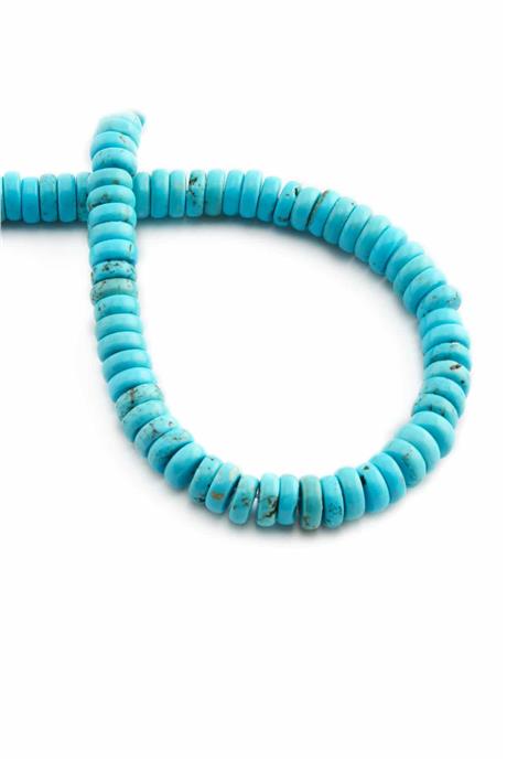 Turkuaz Taşı Rondela Kesim 3x8mm Karışık Dizi