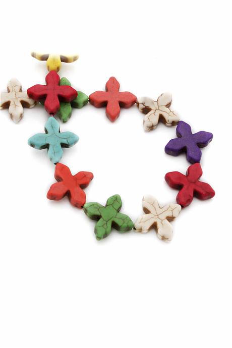 Turkuaz Sıkma Artı Kesim Karışık 2mm Dizi