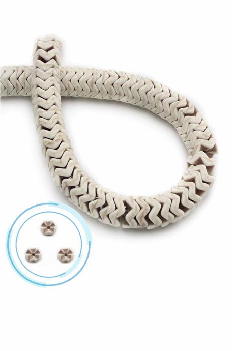 Turquoise Squeezing Natural Stone White Washer Cut 10x3mm String Of Beads