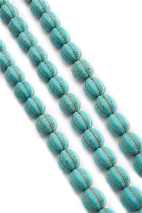 Turkuaz Sıkma Kabak Kesim 14mm Dizi