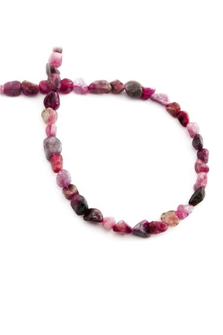 Turmalin Doğal Taş Tımbıl Kesim 6x8mm Dizi