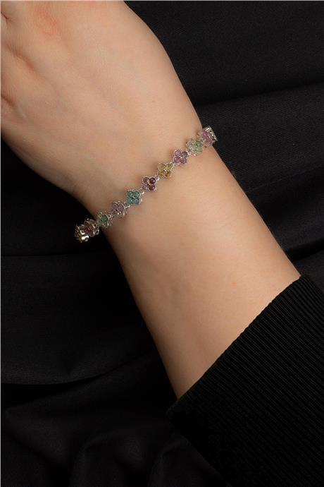 Turmalin Doğal Taş Zincir Bileklik