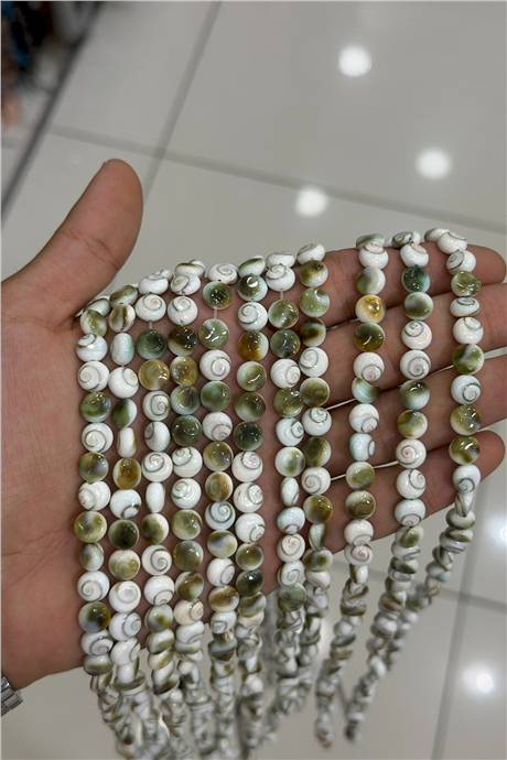 Yılancık Taşı Oval Kesim 8x4mm Doğal Taş Dizi