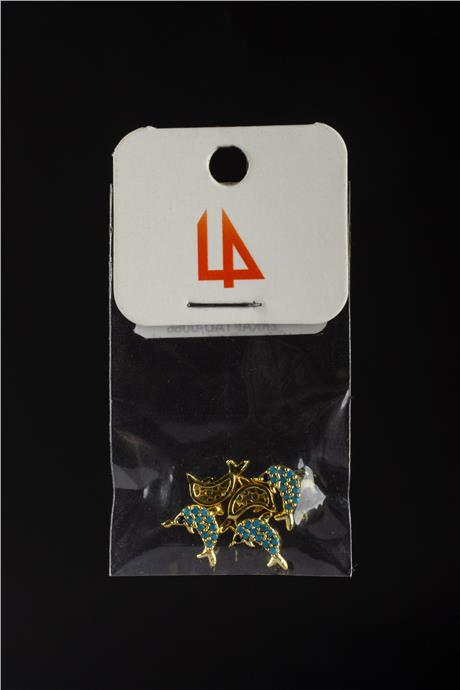 Zirkon Gold Yunus Takı Aparatı