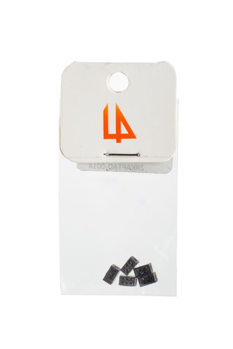 Zirkon Siyah Dikdörtgen Tek Delik 3x5mm Takı Aparatı