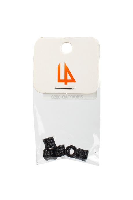 Zirkon Siyah Silindir Geniş Delik Aparat 6x5mm