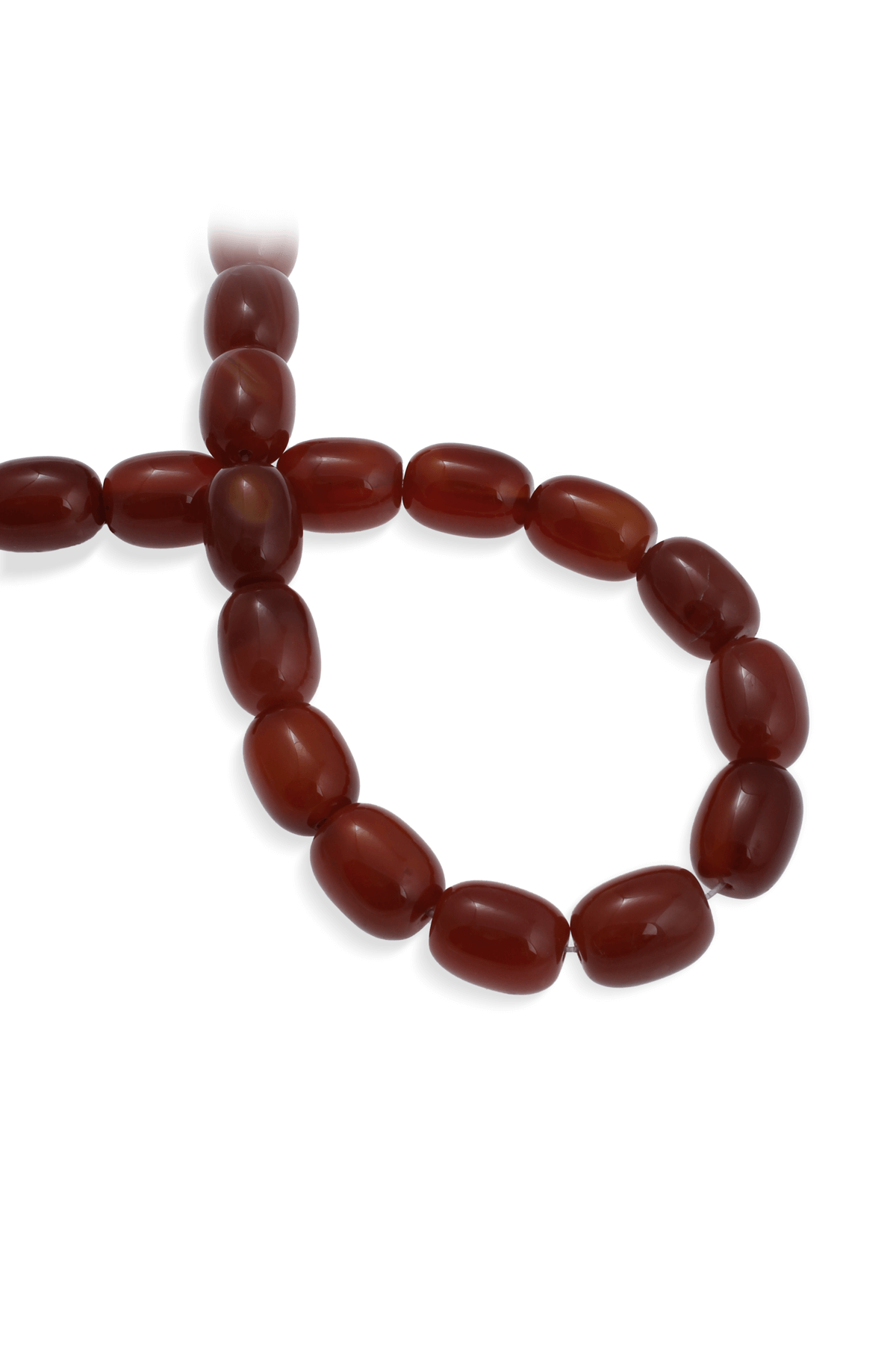 Akik Doğal Taş Tombul Silindir Kesim 13x18mm Dizi