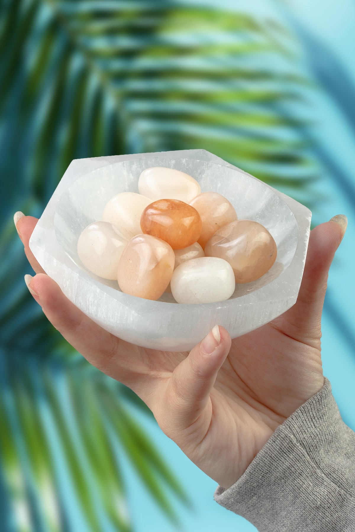 Akik Taşı Tamburlanmış Kütle - 100 Gram