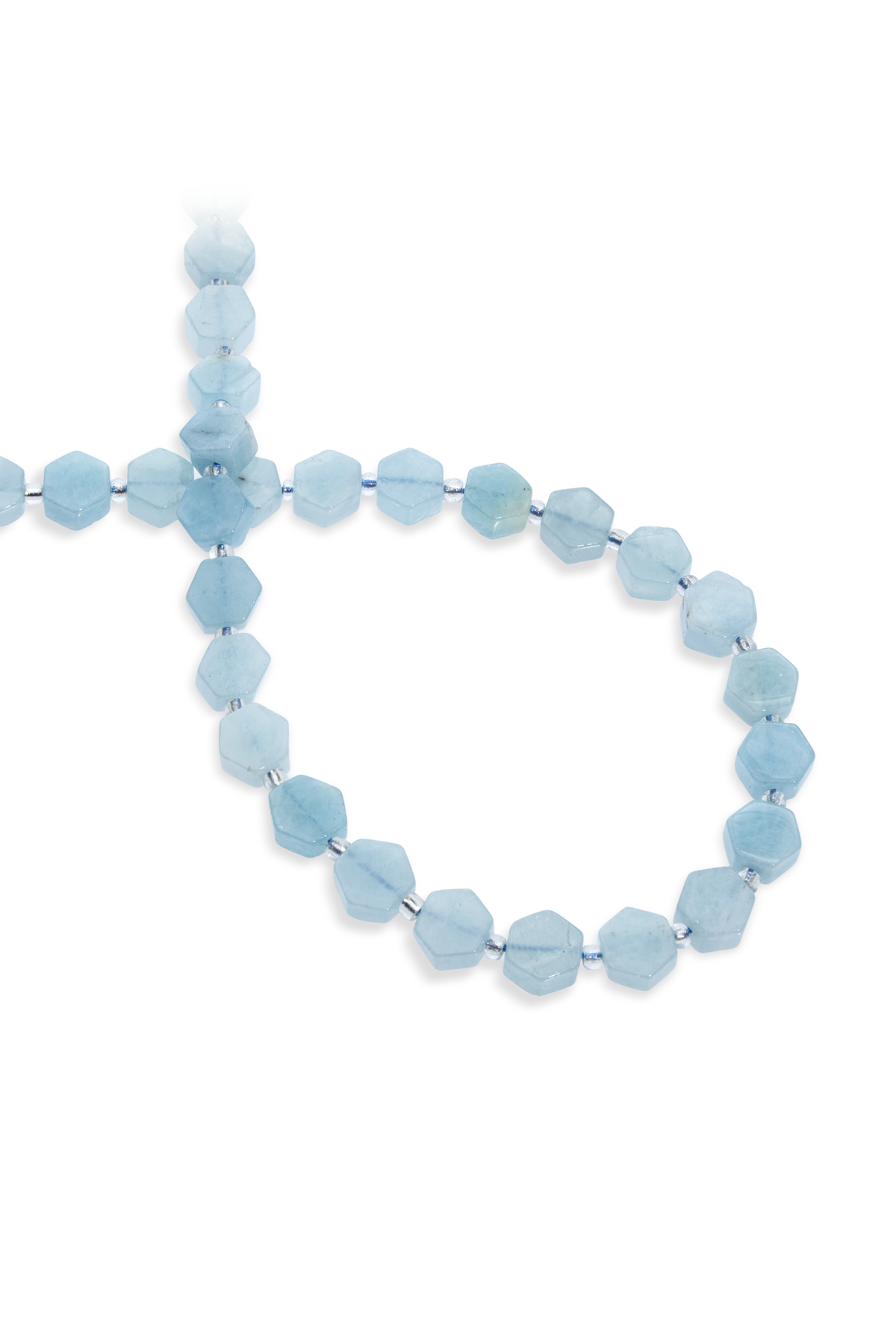 Akuamarin Doğal Taş 9x5mm Dizi