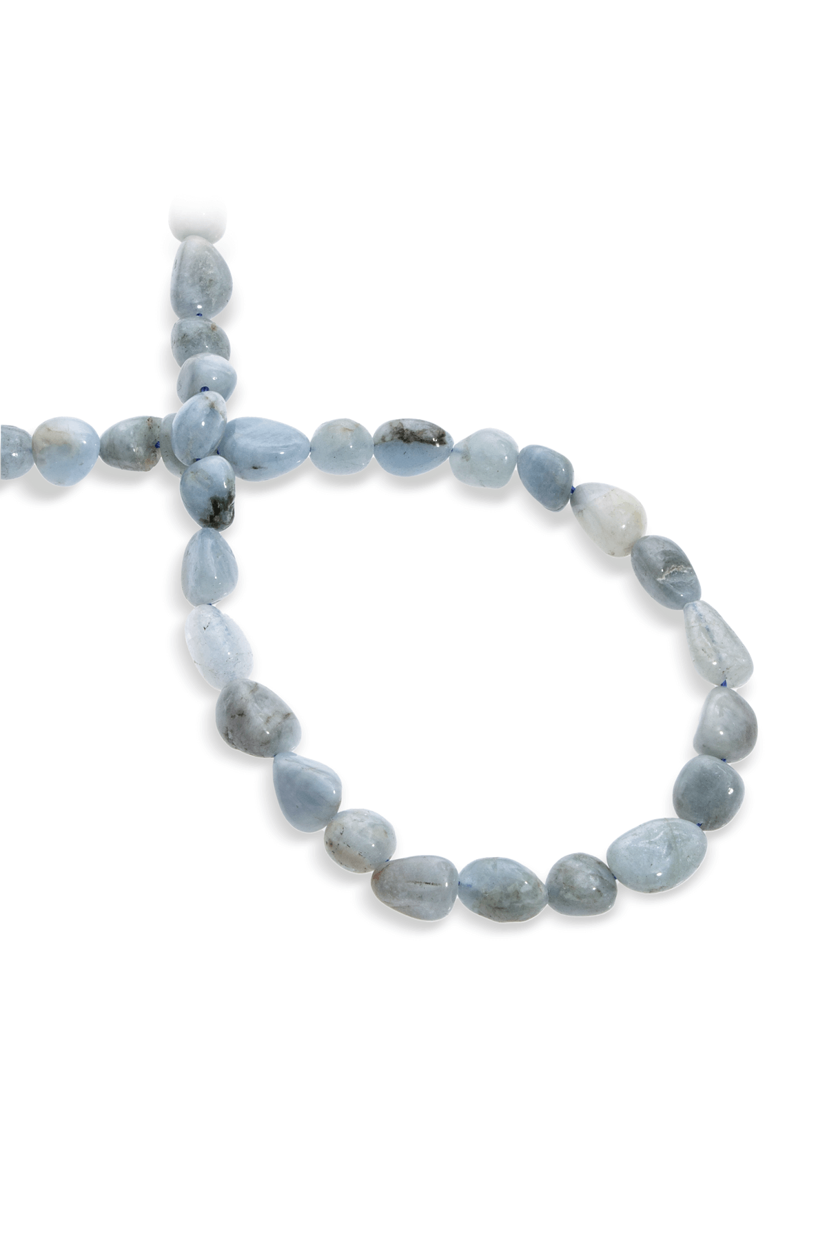 Akuamarin Doğal Taş Amorf Kesim Dizi