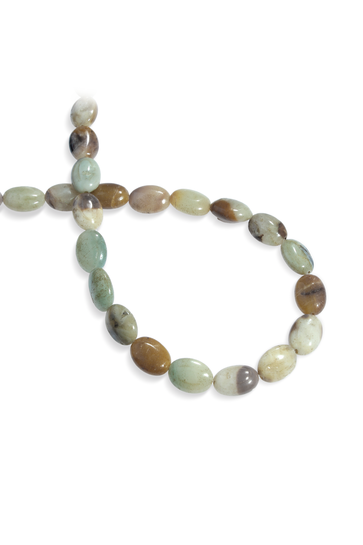 Amazonit Doğal Taş Oval Kesim 10x14mm Dizi [AA]