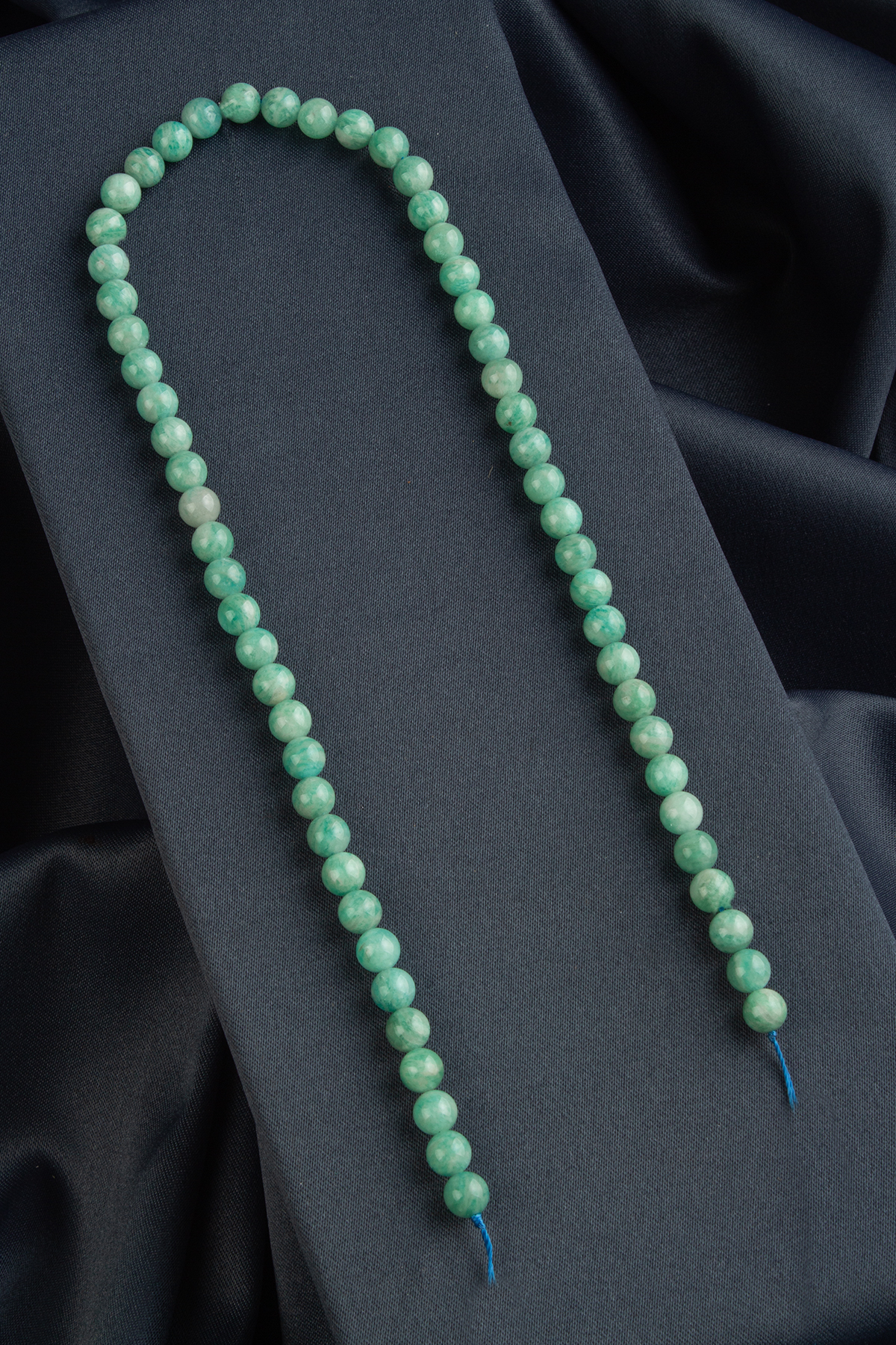 Amazonit Doğal Taş Parlak Küre Kesim 6mm Dizi [AB+]