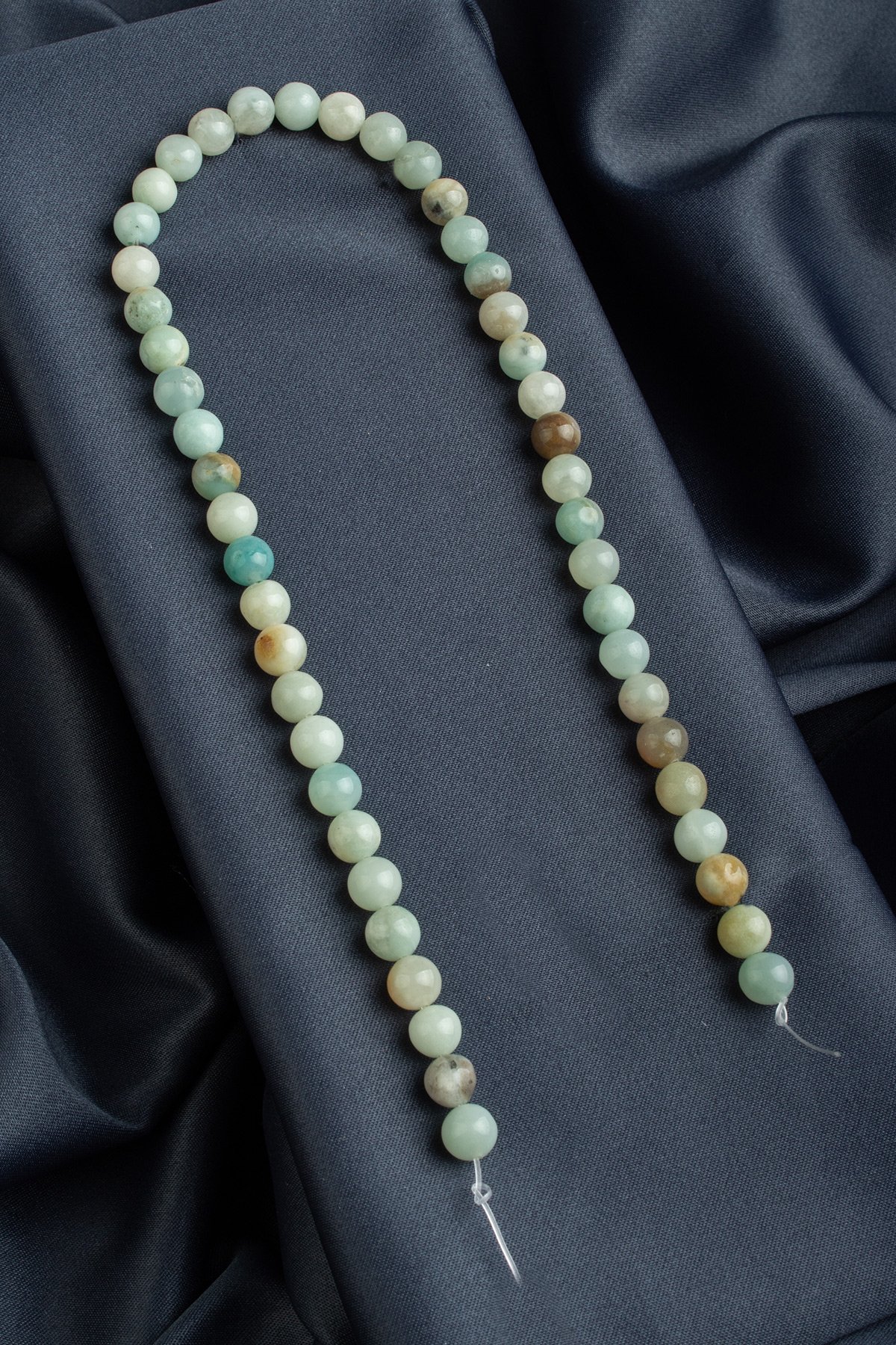 Amazonit Doğal Taş Parlak Küre Kesim 8mm Dizi [B+]