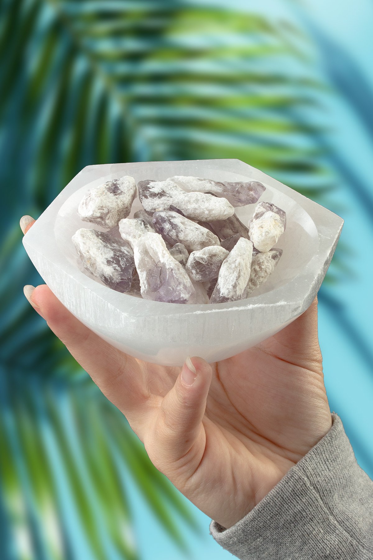 Ametist Taşı Ham Kütle - 100 Gram