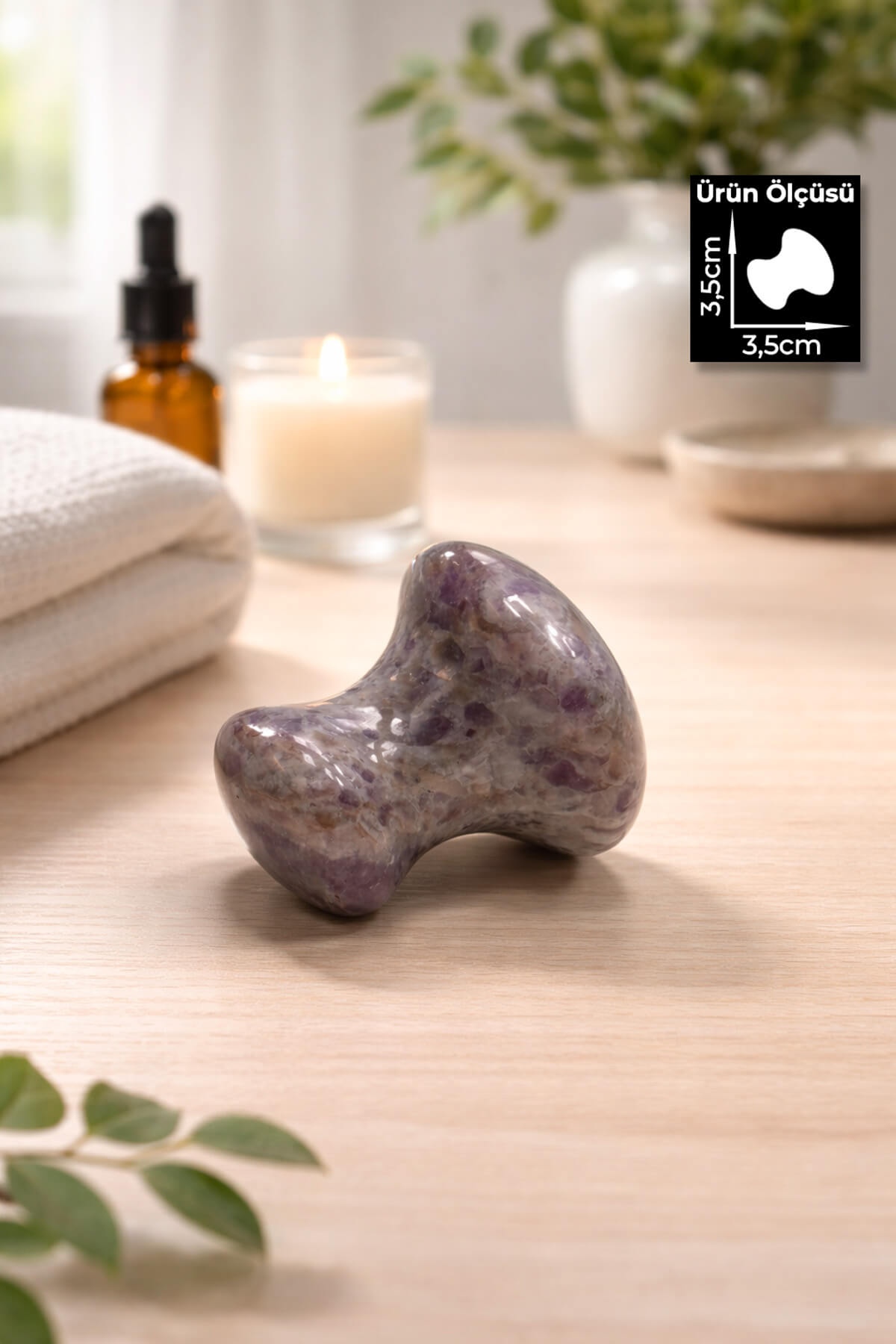 Ametsit Taşı Mantar Masaj Aleti