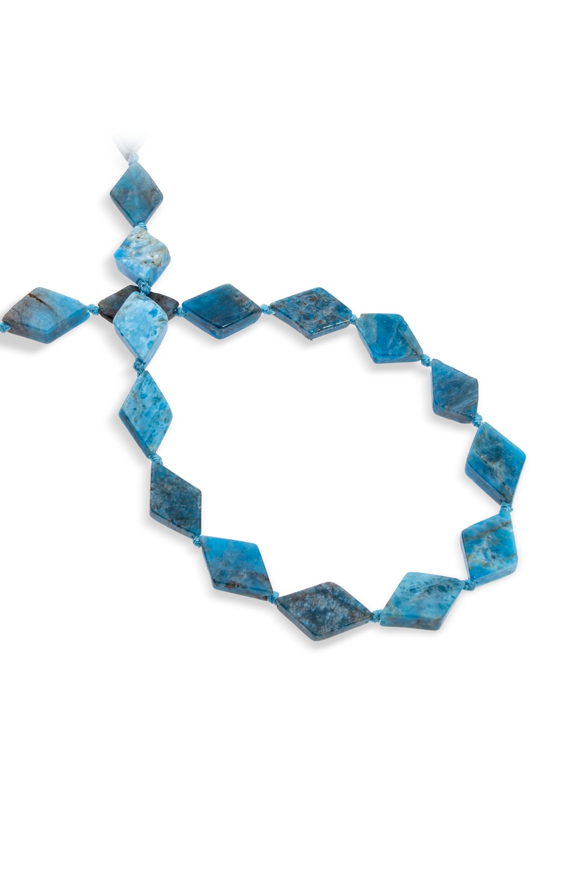 Apatit Doğal Taş Dörtgen Kesim 11x18mm Dizi