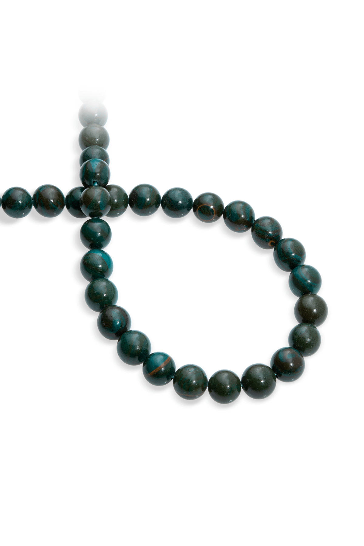 Apatit Doğal Taş Parlak Küre Kesim 10mm Dizi [Ab]