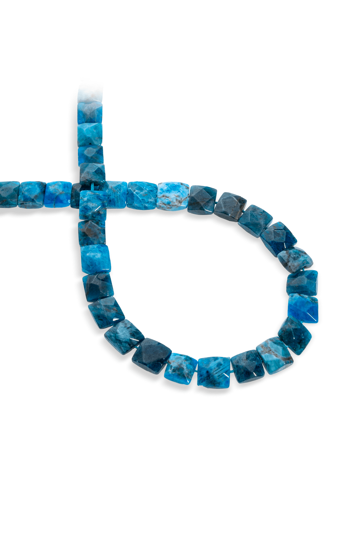 Apatit Taşı Yatsı Kare Özel Kesim 10x5mm Dizi