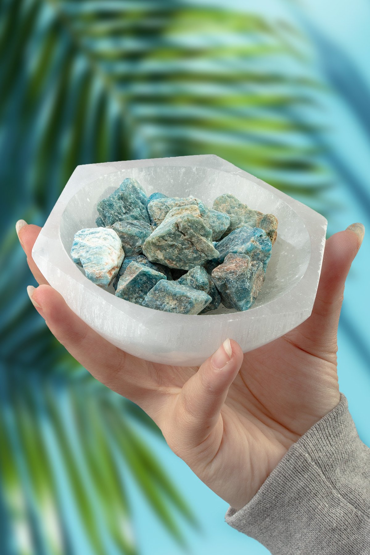 Apatit Taşı Ham Kütle - 100 Gram