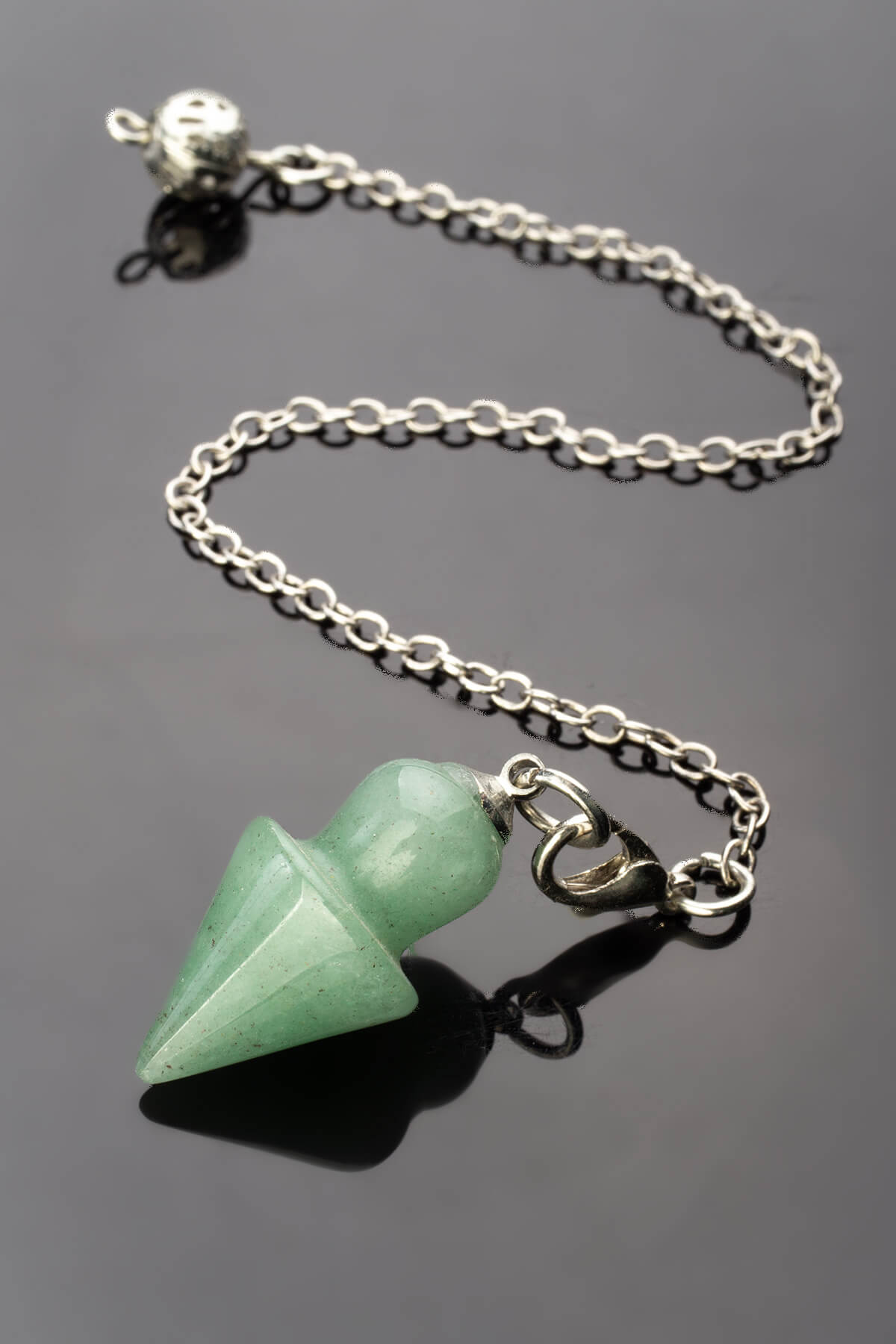 Aventurin Doğal Taş 15x23mm Pandül Sarkaç