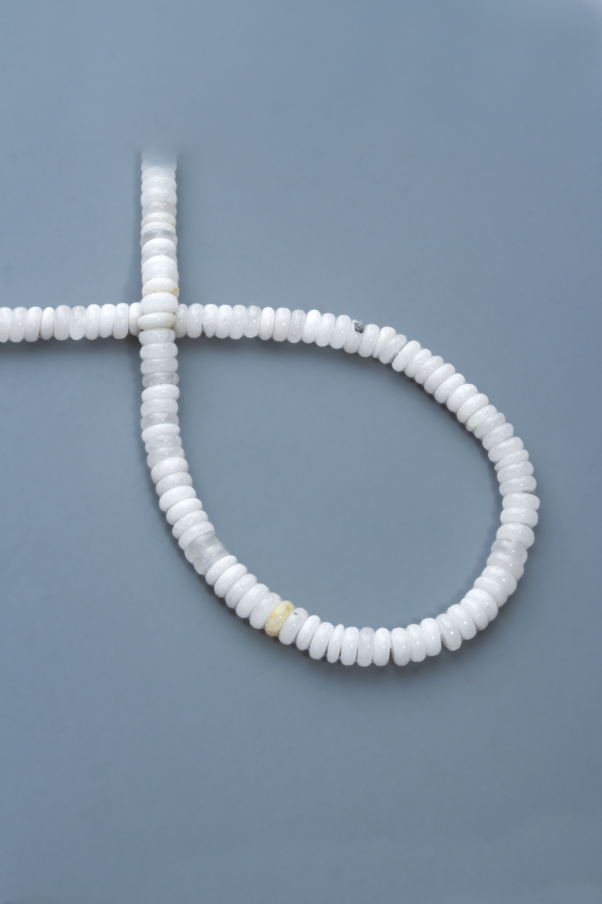 Ay Taşı Doğal Taş Rondela Kesim 2x6mm Dizi