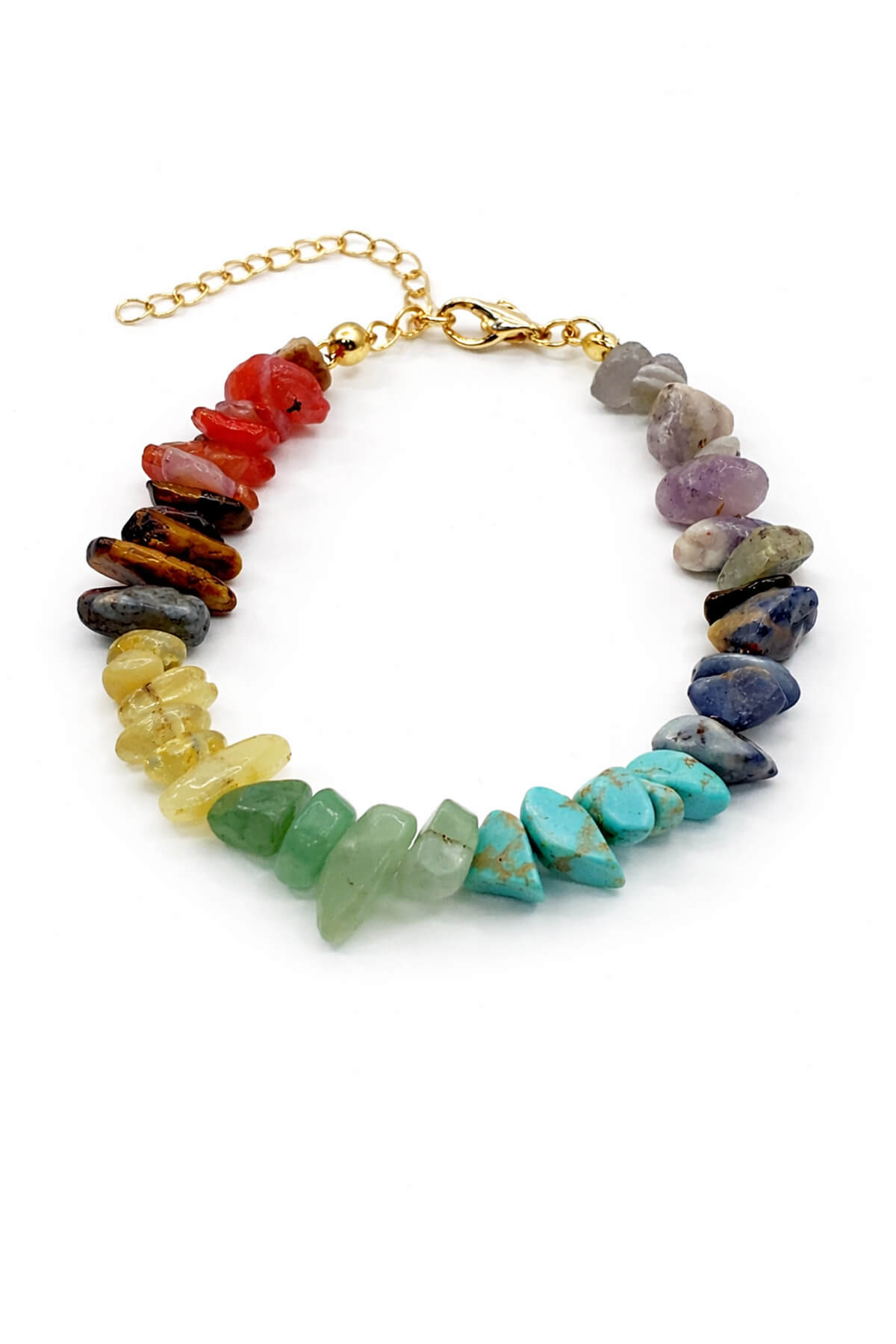 Çakra Doğal Kırık Taş Bileklik