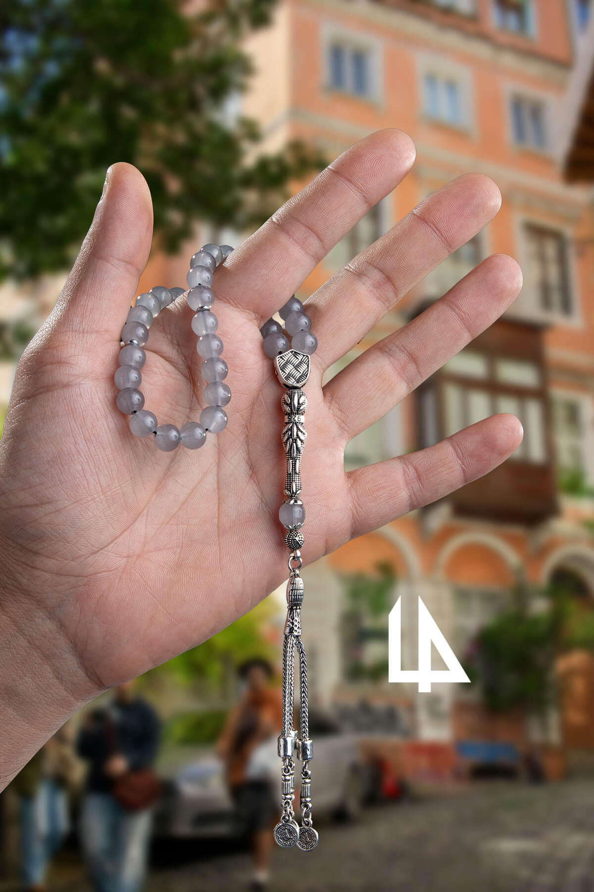 Cam Küre Kesim 33 lü 8mm Tesbih