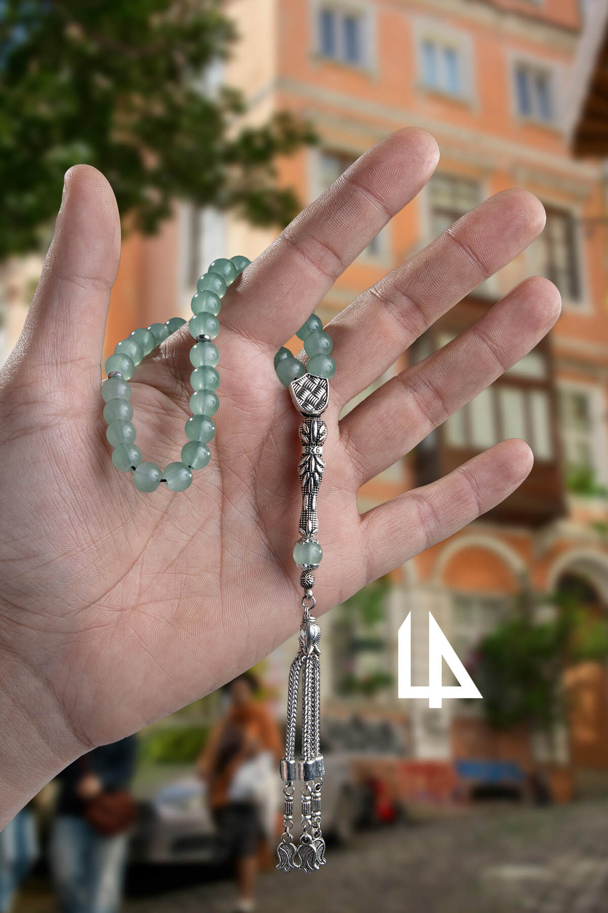 Cam Küre Kesim 33 lü 8mm Tesbih