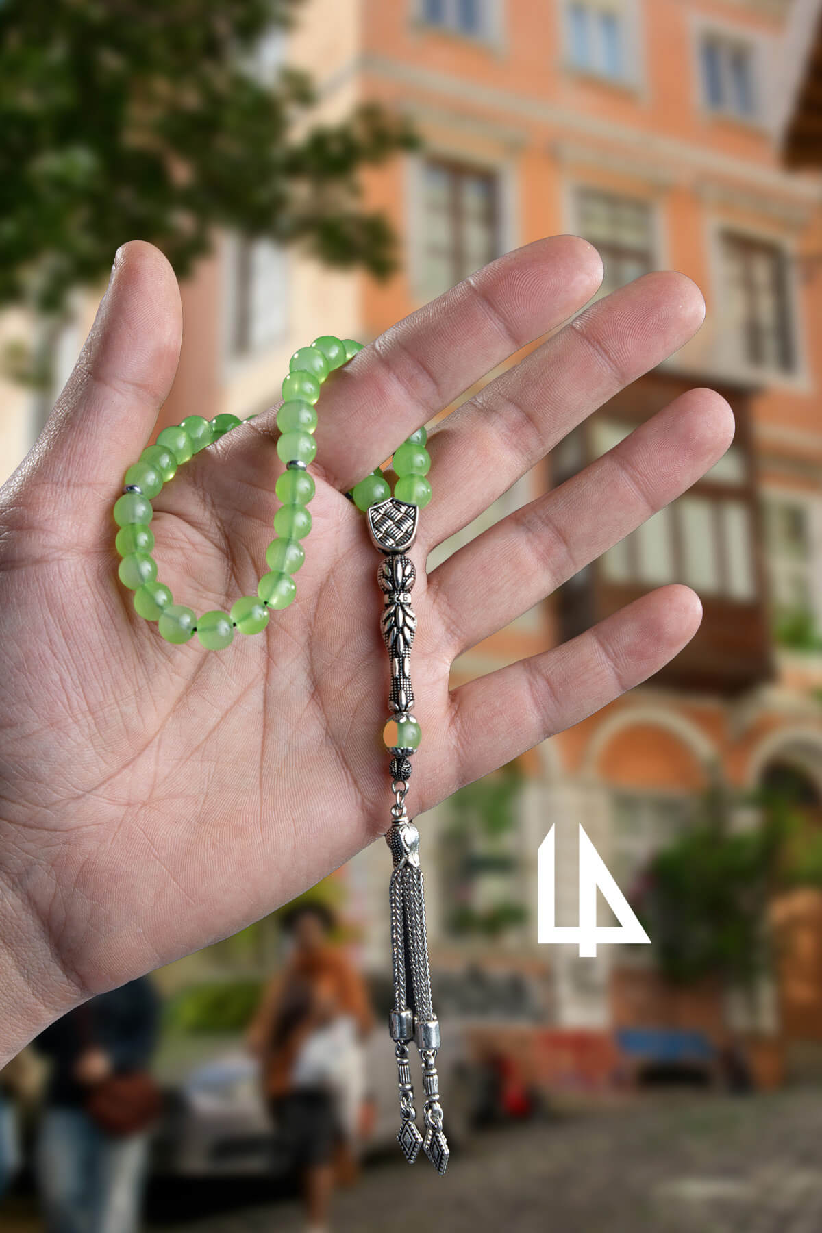 Cam Küre Kesim 33 lü 8mm Tesbih