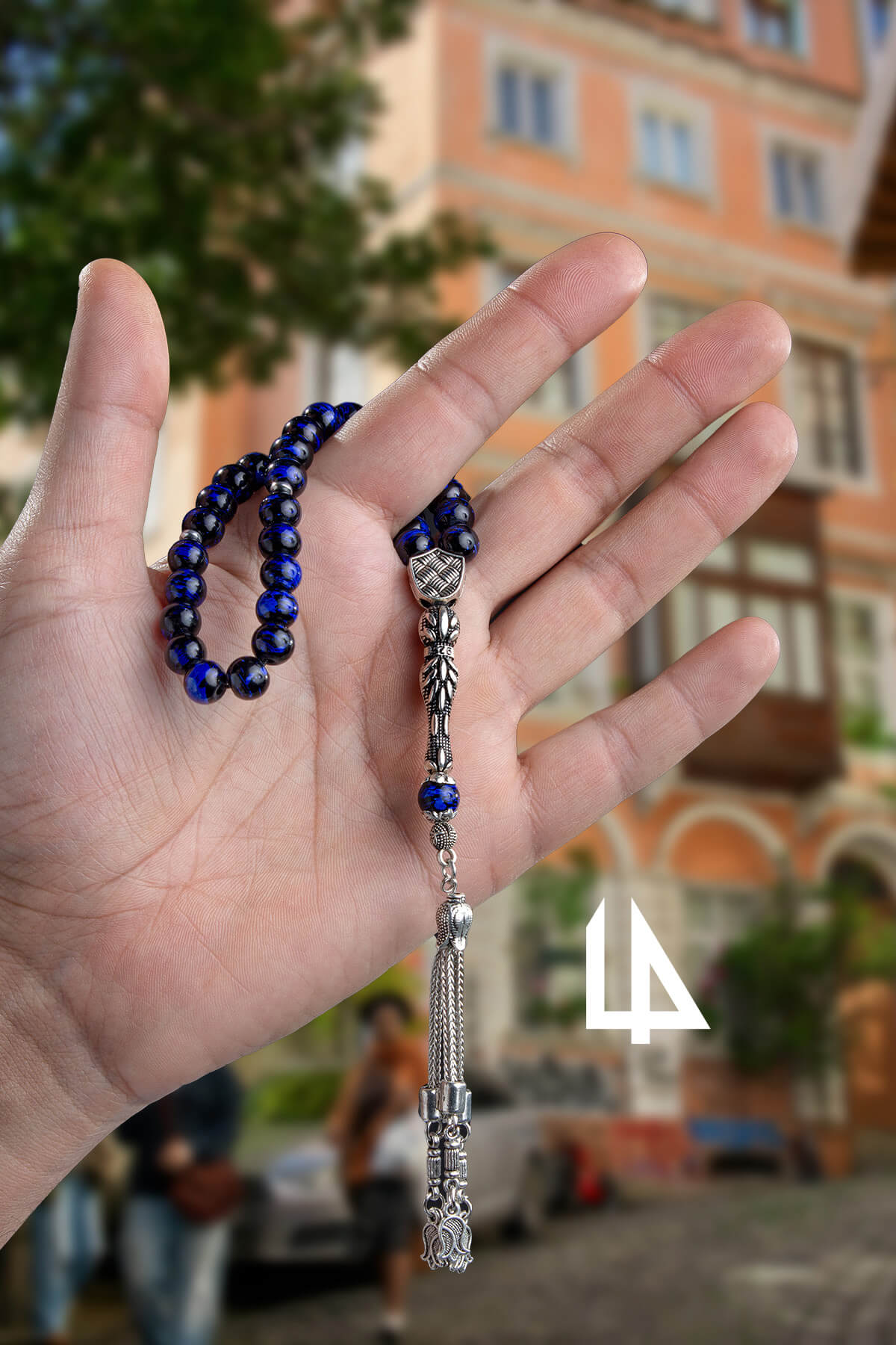 Cam Küre Kesim 33 lü 8mm Tesbih