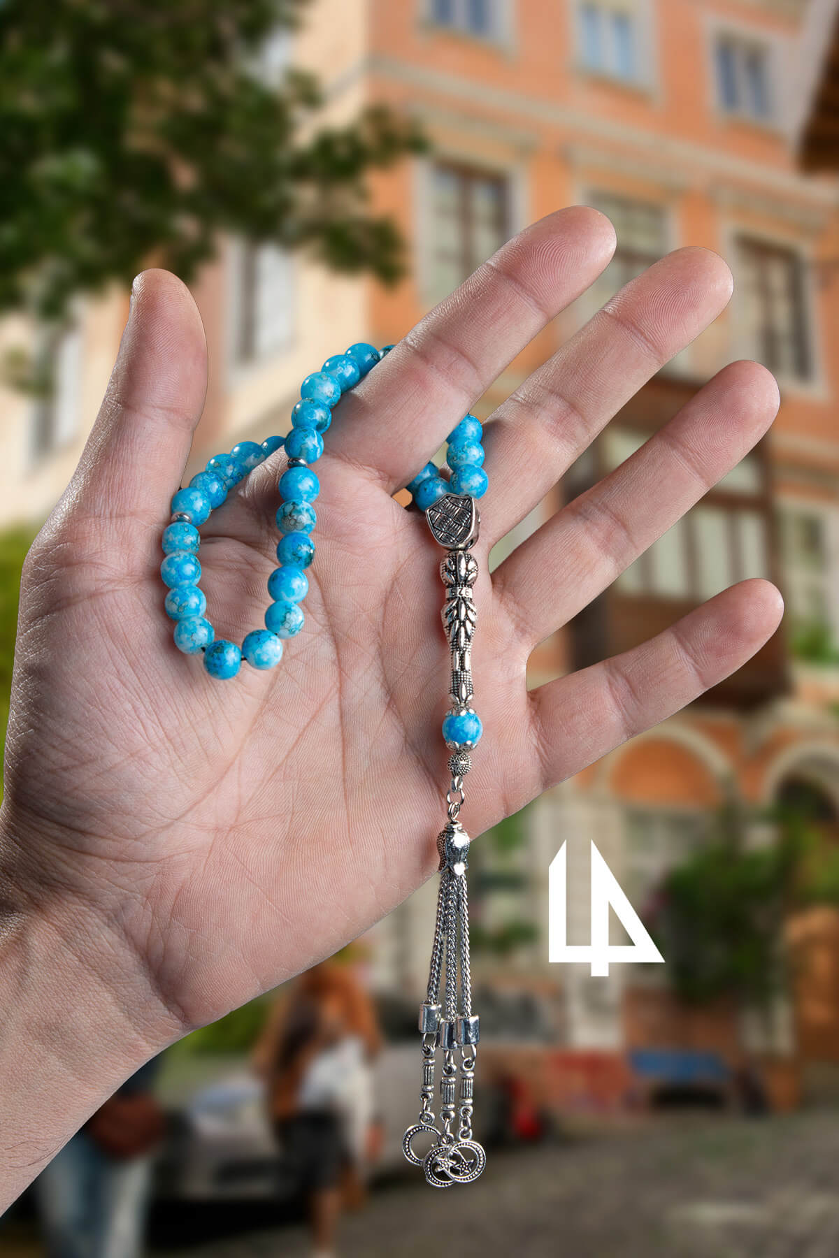 Cam Küre Kesim 33 lü 8mm Tesbih