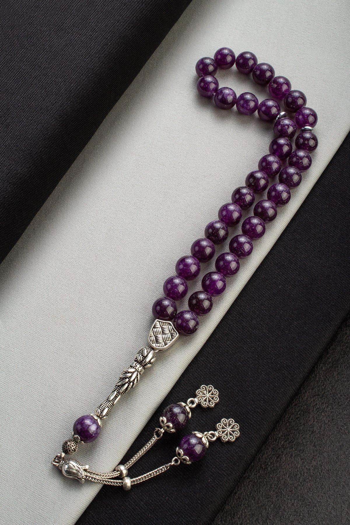 Cam Oniks Küre Kesim 10mm 33lü Tesbih