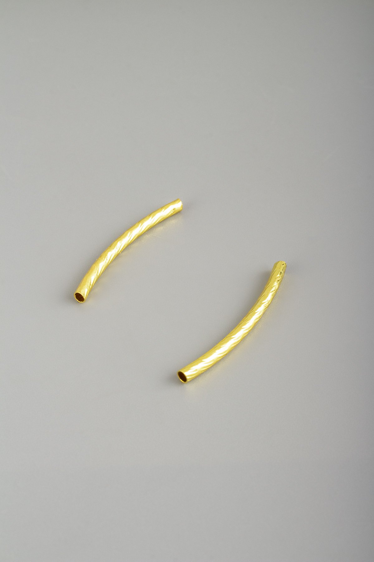 Çelik Aparat Altın Boru Lazerli Kesim 2x25mm 100 PCS